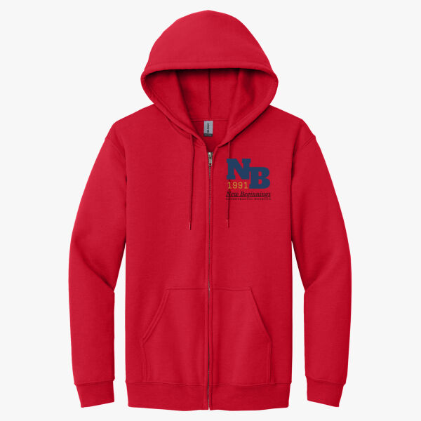 Heavy Blend Full-Zip Hooded Sweatshirt Thumbnail