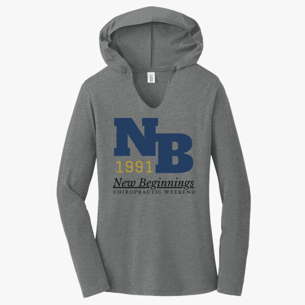 Women's Perfect Tri Long Sleeve Hoodie Thumbnail